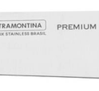 Faca Para Cozinha Tramontina Premium Com Lâmina Em Aço Inox E Cabo De Polipropileno Branco 7"
