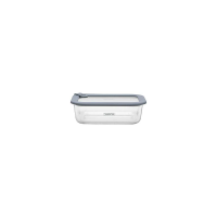 Pote De Vidro Tramontina Vittra 0,64 Litros Com Tampa Hermética De Silicone
