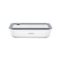 Pote De Vidro Tramontina Vittra 0,7 Litros Com Tampa Hermética De Silicone