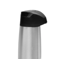 Garrafa Térmica Tramontina Exata Aço Inox Com Ampola De Vidro 1 Litro