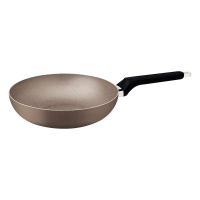 Frigideira Funda Tramontina Milazzo Alumínio 24cm Com Revestimento Antiaderente Amêndoa