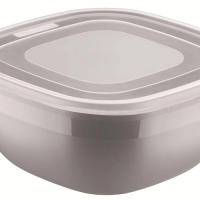 Pote Tramontina Cinza Em Polipropileno MixColor 4 Litros