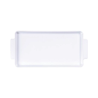 Travessa Retangular Tramontina Maria Augusta 24x13 Cm Em Porcelana