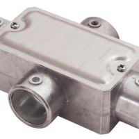 Condulete Tramontina Fixo 3/4" Tipo "X" Com Tampa Sem Rosca