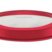Tampa De Plástico Tramontina Vermelha Cucina 12cm