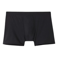 Cueca Boxer Em Algodão Premium - Preto