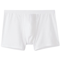 Cueca Boxer Em Algodão Premium - Branco