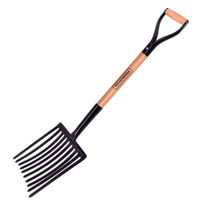 Forcado para Cascalho 10 Dentes com Cabo de Madeira 74 cm TRAMONTINA-77128404