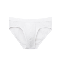 Cueca Slip Em Microfibra Com Logotipo - Branco