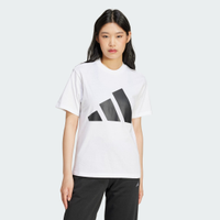 Camiseta Essentials de Algodão com Logotipo Grande Mulher adidas