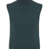 Blusa Feminina Gola Alta Puro Cashmere - Verde