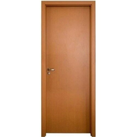 Kit Porta de MDF Pinhal M15/20 Interna, Abertura à Direita 213x65 cm, Curupixa