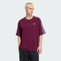Camiseta Tamanho Oversized Adicolor Três Listras Homem adidas