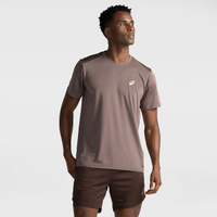 Camiseta Masculina ASICS Manga Curta Jacquard Antiodor Cava Tradicional