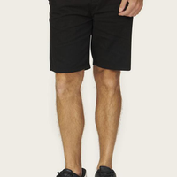 Bermuda Masculina Em Sarja - Preto