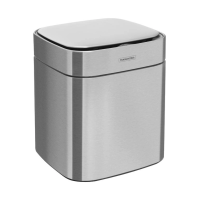Lixeira Tramontina Sense Square Automática Com Sensor Aço Inox Acetinado 8 L
