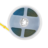 Fita De Led Cob 14W Por Metro 24V Irc90 5 Metros - LED BRANCO QUENTE (2700K)