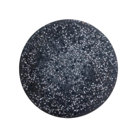 Arandela Led Granilite 12W 3000K 30Cm Terrazzo - PRETO