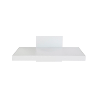 Arandela Led Aluminio Branco 12W 1200Lm 3000K Soffio