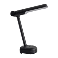 Luminaria De Mesa Led Abs 4W 4000K Essencial - PRETO