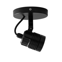 Spot Led De Sobrepor Preto 6W 38 Ip65 Optical - LED BRANCO FRIO (6000K)