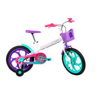Bicicleta Caloi Ceci - Aro 16 - Freios Cantilever - Feminina - Infantil