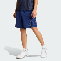 Shorts Piquet Logotipo Grande Workout Essentials Base Homem adidas