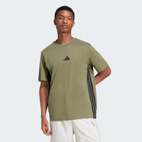 Camiseta Malha Simples Essentials Três Listras Homem adidas