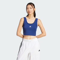 Regata de Algodão com Logo Pequeno Essentials Lifestyle Mulher adidas