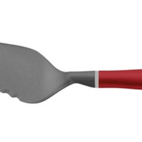 Espátula Para Bolo E Pizza Tramontina Vermelha Em Nylon Verano 30,7cm