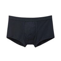 Cueca Boxer Com Logotipo Em Algodão Supima - Azul