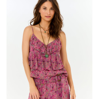 Blusa Alça Ggt Estampa Cora