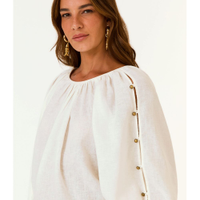 Blusa Manga Botões