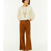 Calça Couro Chamois