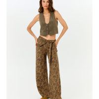 Calça Lenço Estampa Peony