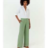 Calça Pregas Alfaiataria