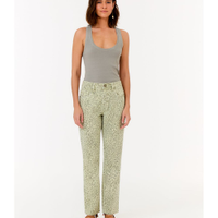Calça Sarja Estampa Selva