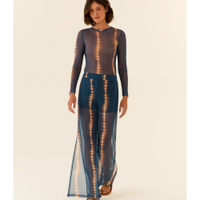 Calça Tule Estampa Wind Erva Doce