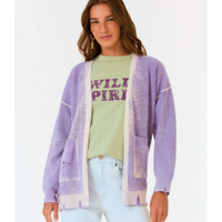 Casaco Tricot Stoned Washed
