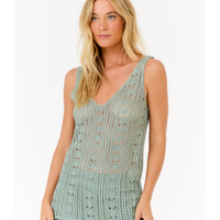 Regata Túnica Tricot Decote v