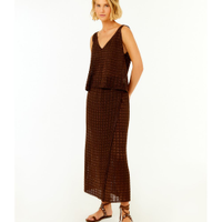 Saia Tricot Pareo Telada