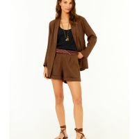 Short Alfaitaria Bolso Frontal