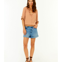 Short Jeans Barra Italiana