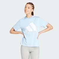 Camiseta Essentials de Algodão com Logotipo Grande Mulher adidas