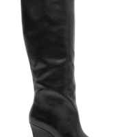 Bota Feminina Cano Alto Atanado Soft - Preto
