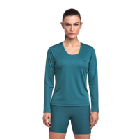 Camiseta Essential Manga Longa Olympikus P Verde