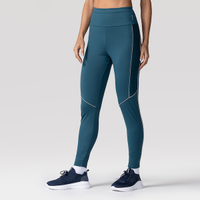 Calça Legging Feminina Oxer Textura New Média Compressão Cós Médio