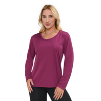 Camiseta Manga Longa Essential Olympikus Feminina P Rosa