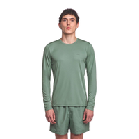 Camiseta Essential Manga Longa Olympikus P Verde
