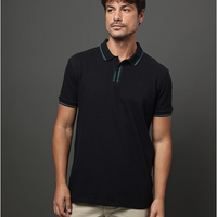 Polo Masculina Listras Peitilho Calvin Klein Jeans - Preto Polo Masculina Listras Peitilho Calvin Klein Jeans Preto Pp